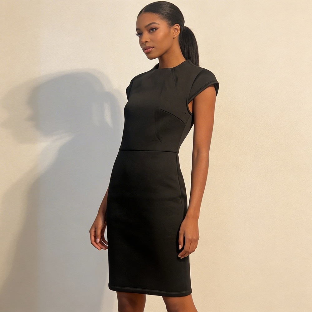 Elegant Black Mini Dress